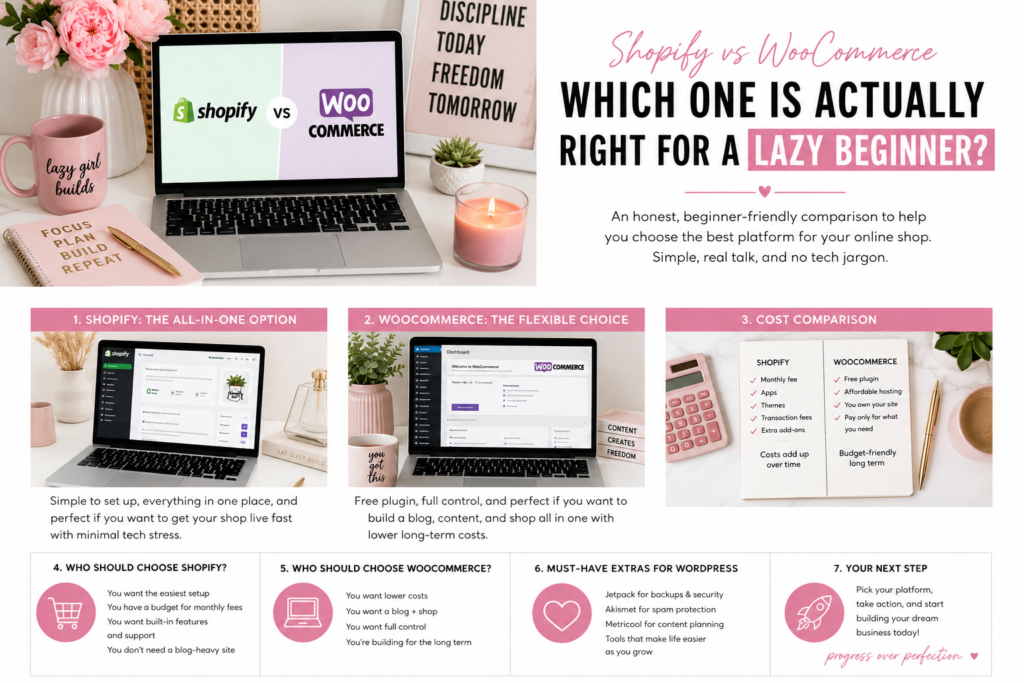 Which one is actually right shopify vs woocommerce